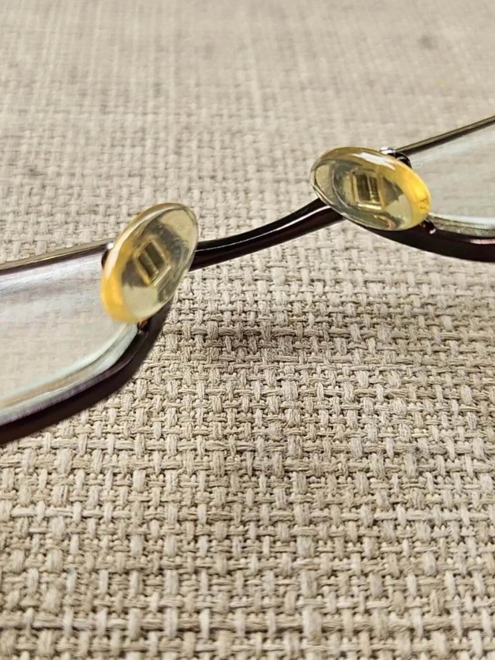 Morel France Women Eyeglasses Frame Brown W/ Turquoise Accent Glasses 6567K